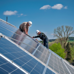 Intégration esthétique des panneaux photovoltaïques dans les bâtiments commerciaux Le Creusot